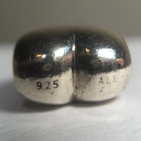 PANDORA Big Smooth Heart charm - Picture 2 of 2